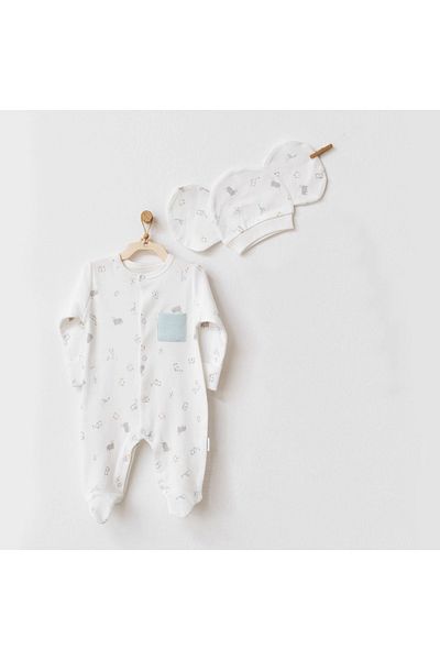 andywawa Ac25263 the Zoo S Balboa Jumpsuit Suit Ecru