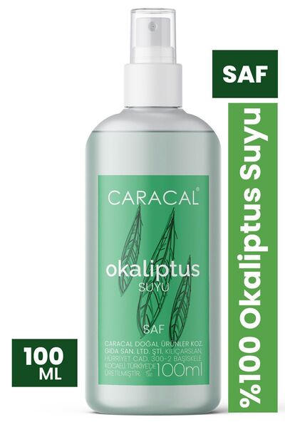 caracal Saf Okaliptus Suyu Saç Cilt Ve Yüz Toniği Doğal Ocaliptus Arındırıcı ...