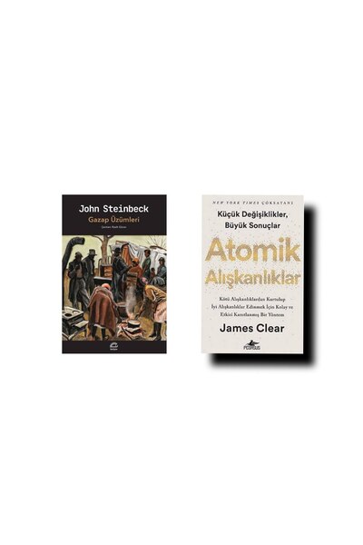 İletişim Yayınları Gazap Üzümleri - John Steinbeck - Atomik Alışkanlıklar - J...