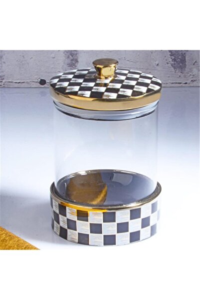 Kosova Hng-01 Pors. Cam Büyük Saklama Kabı Ekose*8