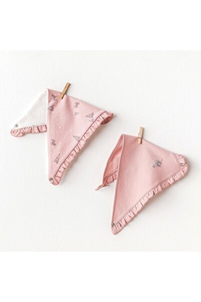 andywawa AC25051 Puppy Gazelle 2'Li Fular Önlük Pink