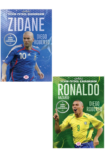 Parodi Yayınları ZİDANE + RONALDO Benim Futbol Kahramanım - Büyük Poster Futb...