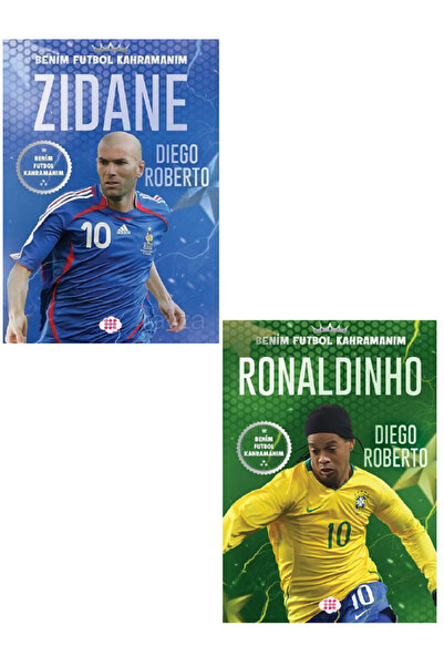 Parodi Yayınları ZİDANE + RONALDİNHO Benim Futbol Kahramanım - Büyük Poster F...
