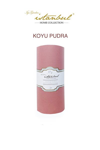İyi Geceler İstanbul 100% Cotton Ranforce Single Fitted Elastic Sheet Set +30 cm 100X200 cm