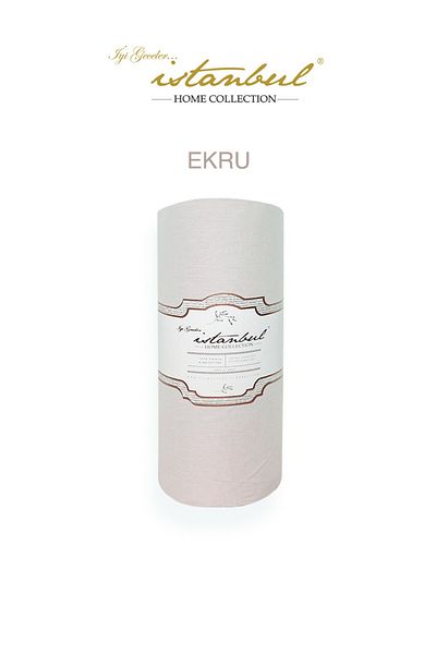 İyi Geceler İstanbul 100% Cotton Ranforce Single Fitted Elastic Sheet Set +30 cm 100X200 cm