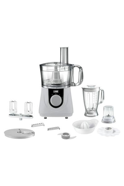 X PER Food Processor With Multi Accessories - 2 L - 750 W - Grey