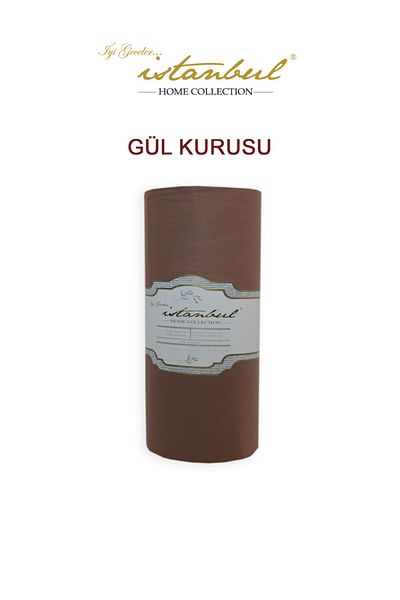 İyi Geceler İstanbul 100% Cotton Ranforce Single Fitted Elastic Sheet Set +30 cm 100X200 cm