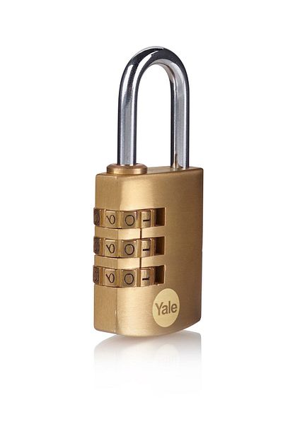 Yale 30 mm Combination Brass Padlock