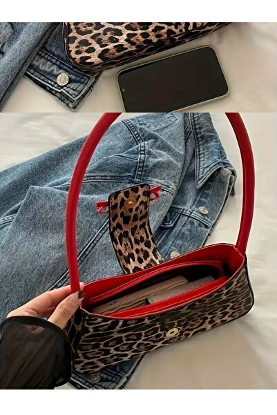 mudan Vintage Look Bow Shoulder Bag