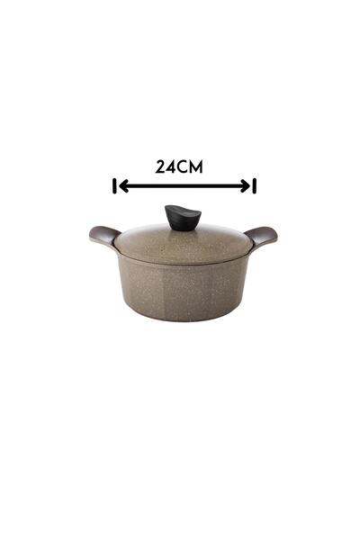 Dania Jewel brown granite cookware set, 9 pieces, high quality