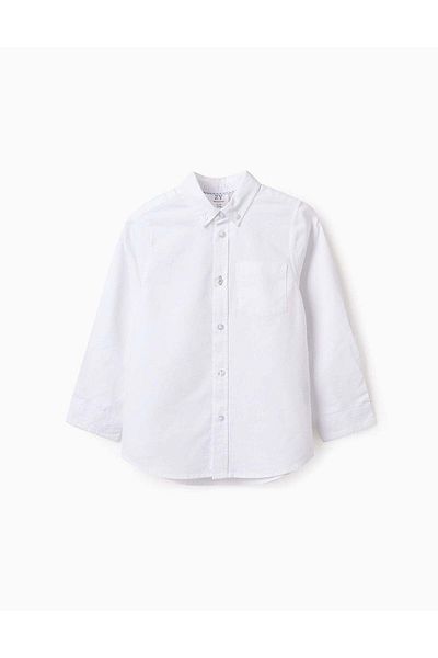 Ziddy COTTON SHIRT FOR BOYS WHITE