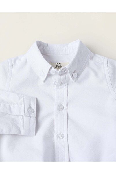 Ziddy WRAPOVER BODYSUIT IN COTTON FOR NEWBORNS, WHITE