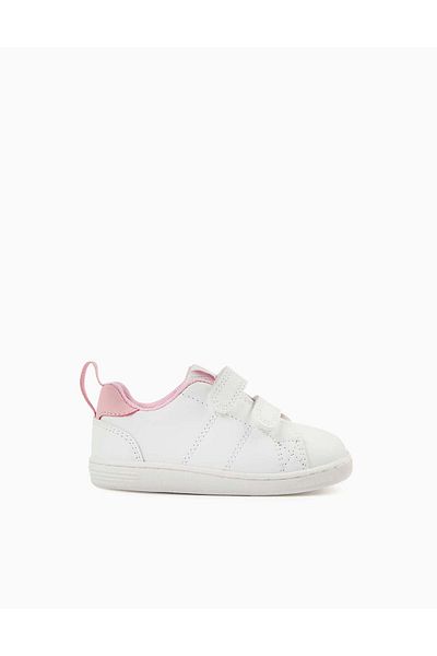 Ziddy TRAINERS FOR BABY GIRLS 'ZY 1996', WHITE/PINK