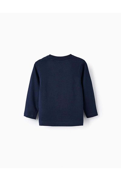 Ziddy PACK OF 2 LONG SLEEVE T-SHIRTS FOR BABY BOYS DARK BLUE