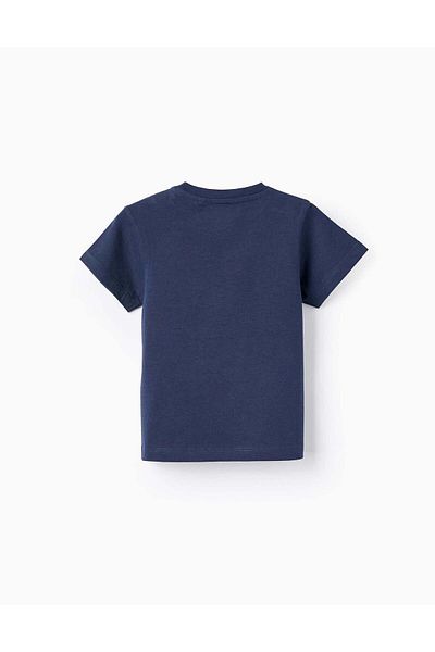 Ziddy PACK OF 2 SHORT SLEEVE T-SHIRTS FOR BABY BOYS DARK BLUE