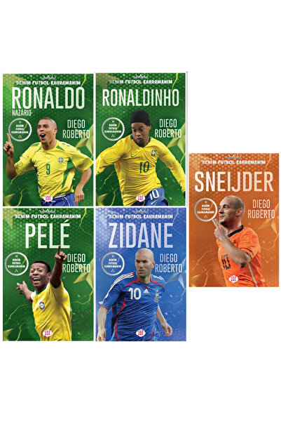 Parodi Yayınları Benim Futbol Kahramanım RONALDO - RONALDİNHO - PELE - ZİDANE...