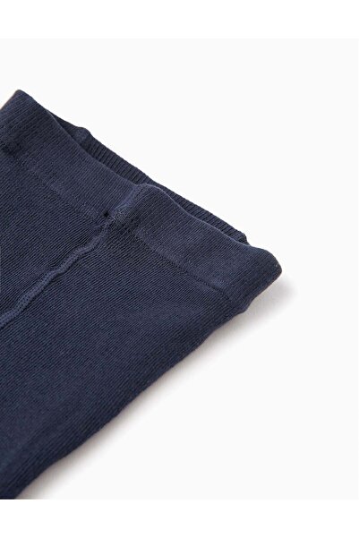 Ziddy ANTI-PILLING KNIT TIGHTS FOR BABIES DARK BLUE