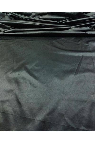 Kumaş Parça Σατέν Βισκόζη Μαύρη TELALI - 150cm x 330cm