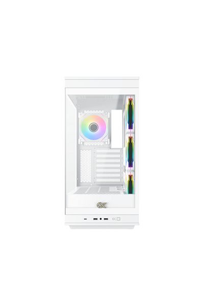 Xigmatek META ARGB ATX Mid Tower Case - White | EN45073