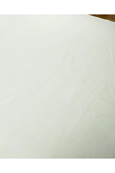 Kumaş Parça Екрю колір Шардон 3 нитки - Ширина 120 см x Довжина 190 см