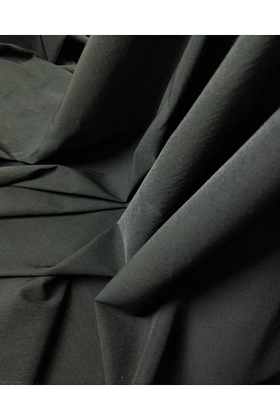 Kumaş Parça Εύκαμπτο Gabardine Μαύρο Χρώμα Μέγεθος - 160cm x 250cm