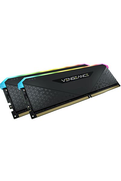 Corsair VENGEANCE® RGB RS 16GB (2 x 8GB) DDR4 3200MHz C16 Black