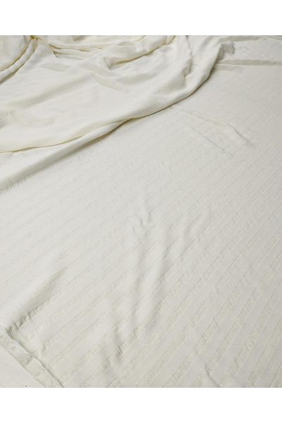Kumaş Parça Λεπτό Πλεκτό σε Κρεμ Χρώμα TEK EN - 100cm x 200cm