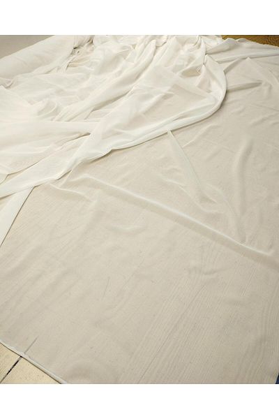 Kumaş Parça Λευκό Εύκαμπτο Διχτυωτό - 150cm x 200cm