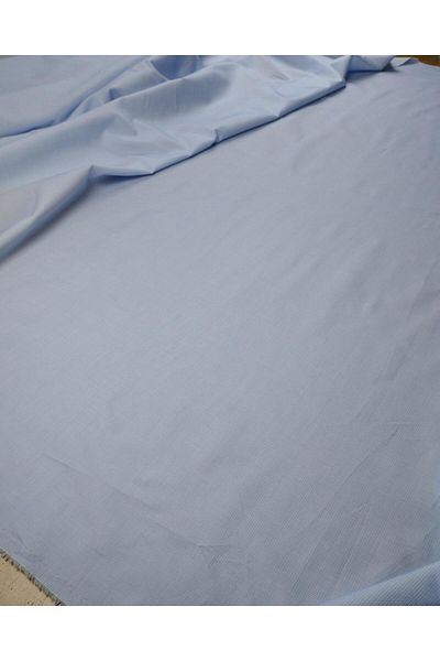 Kumaş Parça Βαμβακερό υφαντό σε γαλάζιο χρώμα (Πλάτος 150 cm x Μήκος 240 cm)