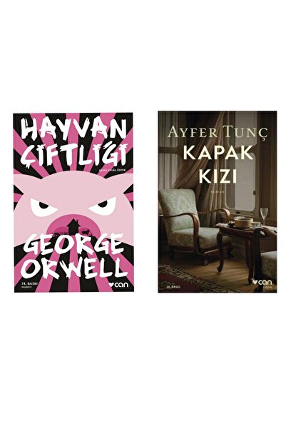 CAN Hayvan Çiftliği George Orwell   Kapak Kızı Ayfer Tunç