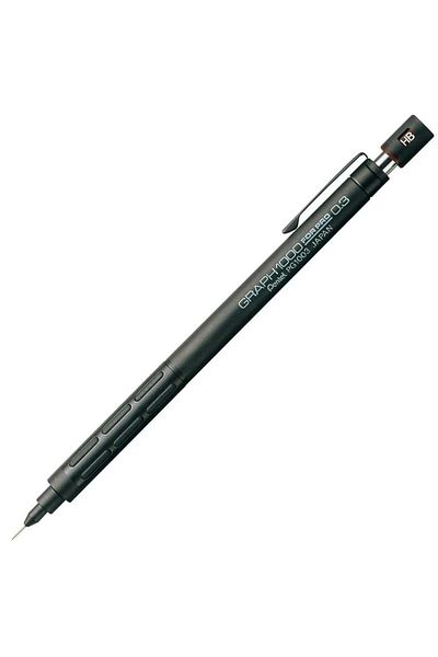 Pentel 0.3 mm - Matte Metal Body, Vesatil 1003 for Technical Drawing and Writing