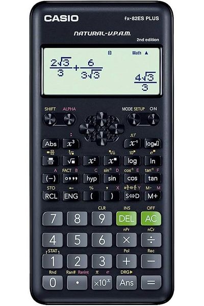 Casio FX-82ESPLUS-2 2nd Edition Function Scientific Calculator Multicolour