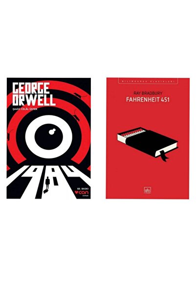 Can Yayınları 1984 - George Orwell - Fahrenheit 451 - Ray Bradbury