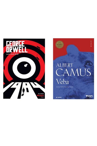 Can Yayınları 1984 - George Orwell - Veba Albert Camus