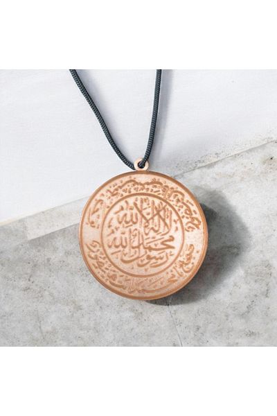 yerlikaya bakır Seal of the Sheriff Pure Copper Necklace