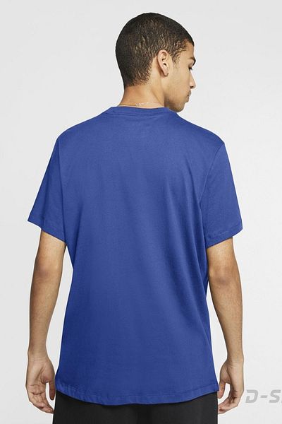 Nike Just Do It Standard Fit Ανδρικό μπλουζάκι Βαμβακερό ανδρικό μπλουζάκι μπλε