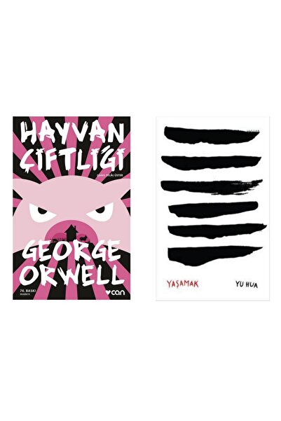Can Yayınları Hayvan Çiftliği George Orwell   Yaşamak Yu Hua