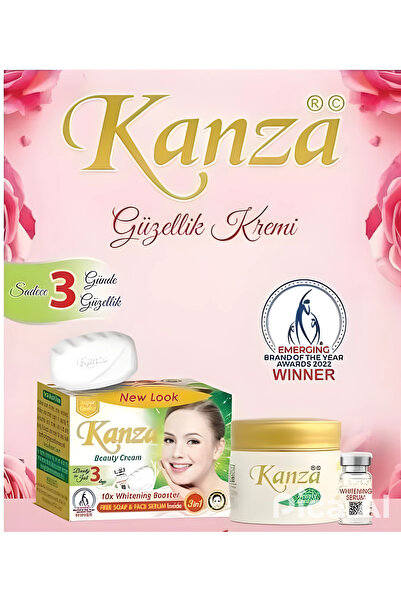 KAİZEN Kanza Beyazlatıcı Krem Ve Sabun Seti