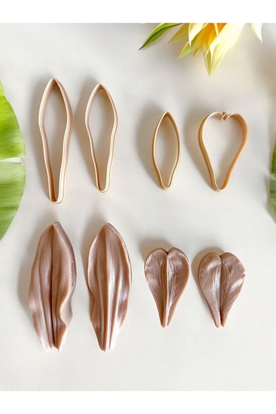 Smarta Silicone Mold - Peruvian Lily & Leaf