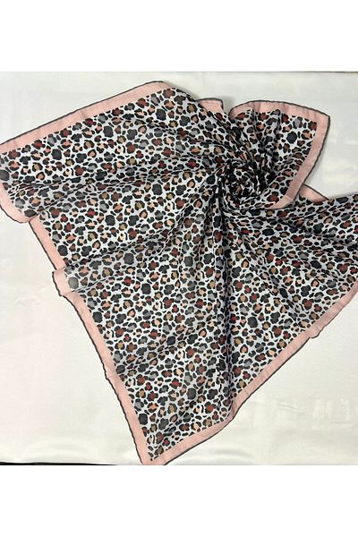 ALTUNTAŞ Women's - Ethnic Pattern Cotton Soft Scarf, Red/Pink