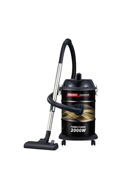 Electro general مكنسة كهربائية أسطوانية عالية الكفاءة بقوة 2000 واط وسعة 21 ل...