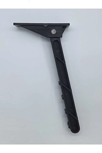 FatiFat Katlanır Plastik Siyah Ayak, Laptop Sehpası Yer Sofrası Servis Kahvaltı Sehpası Ayağı