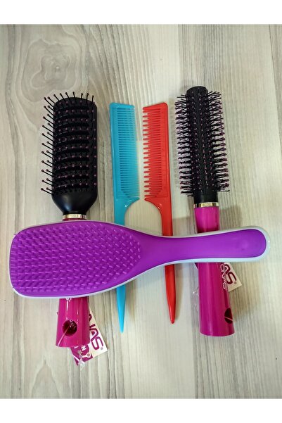 Lider MAGNESİA Set de 5 perii și piepteni pentru păr