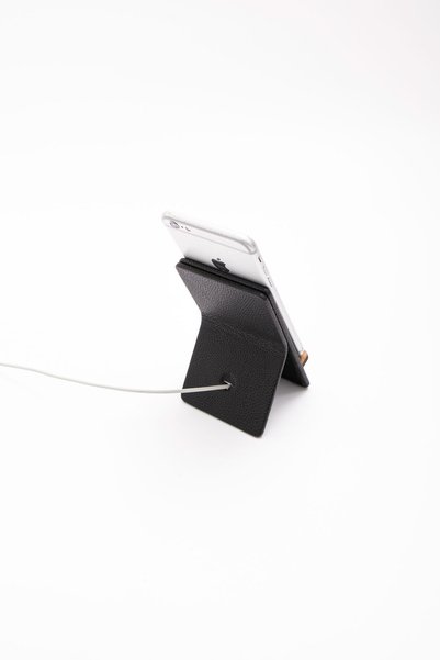 Turgut Office Leather Vertical Phone Holder