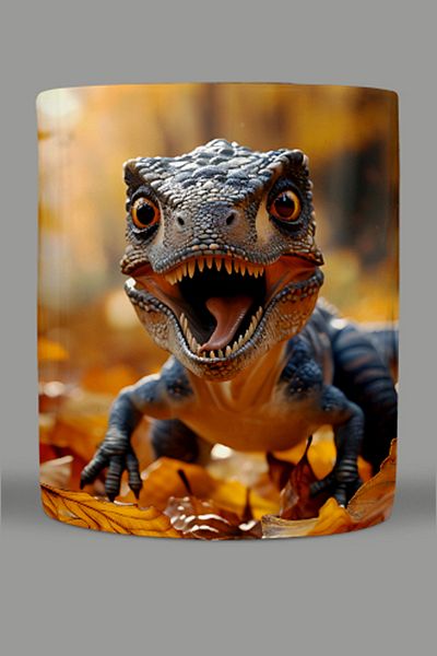 Fizello Cute Dinosaurs - Cute Dinosaur Themed Mug