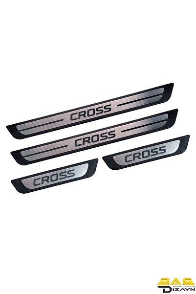 bab dizayn automotive styling Fiat Egea Cross Krom Kapı Eşik Koruması 2020 Ve...