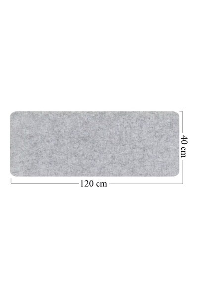 Next Craft Mousepad Masa Üstü Koruyucu 3mm Keçe Klavye PC Notebook Altı 120x40 cm