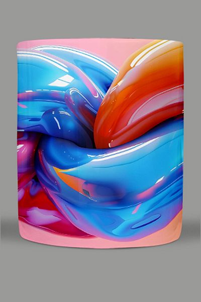 Fizello 3D Colors Themed Mug