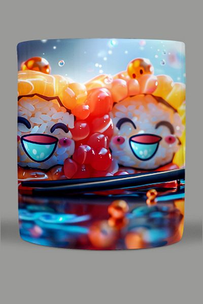 Fizello 3D Colors Themed Mug