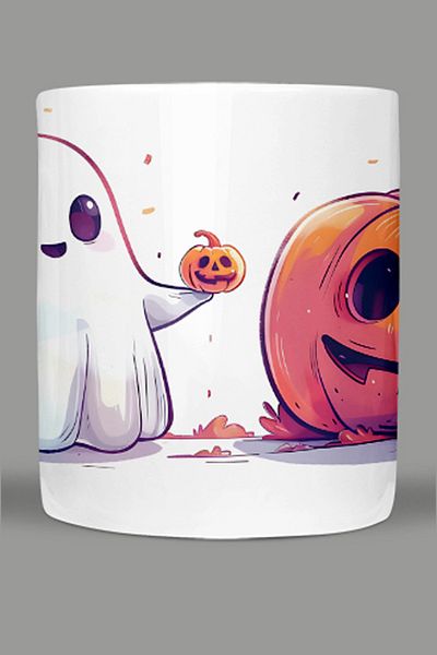 Fizello Cute Ghots - Cute Ghots Themed Mug